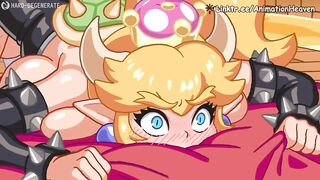 Bowsette Fucked Silly By Princess Peach