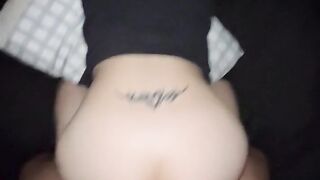 White Teen With Nice Ass Gets Fucked Doggy Style By BBC Super Hot Must Watch