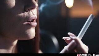 Hot Teen Leya Desantis In Steamy Smoking Sex - Cock Dripping Cum In Smoke Cigarette Blowjob